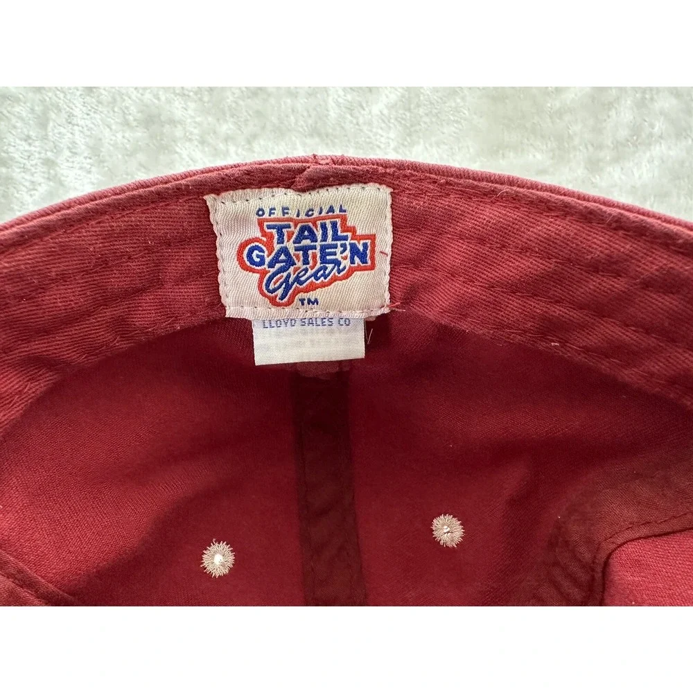 Tail Gate'n‎ Gear Arkansas Razorbacks Red Retro Baseball Cap Hat – Pre-Owned - Picture 12 of 13